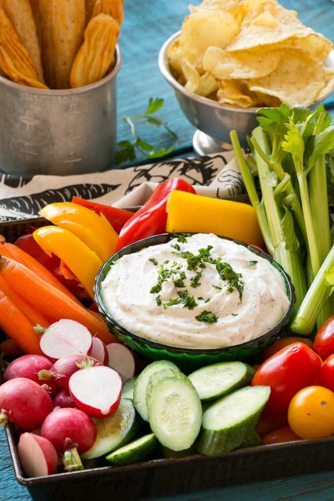 Homemade Ranch Dip Recipe | Homemade Ranch Powder | Homemade Ranch Dressing | Best Ranch Dip #ranch #dip #appetizer #snack #edsug This homemade ranch dip is a creamy and flavorful mix of all the familiar herbs and spices, but it tastes way better than the store bought version. A quick and easy snack for parties and game day gatherings!