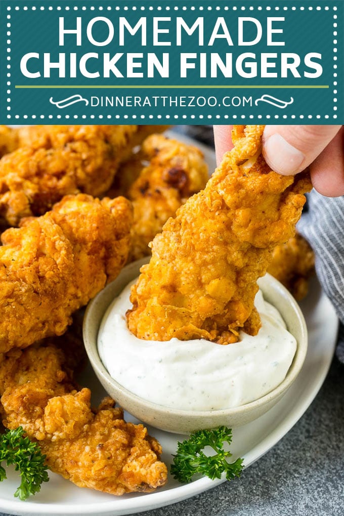Homemade Chicken Fingers Recipe | Chicken Tenders | Fried Chicken #chicken #friedchicken #dinner #appetizer #edsug