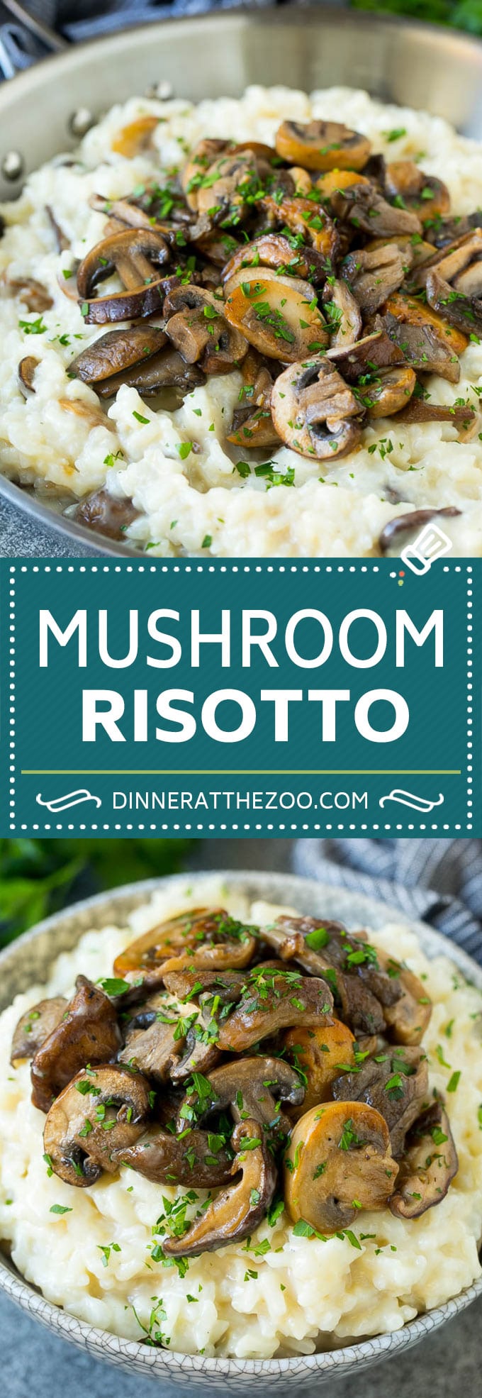 Mushroom Risotto Recipe | Mushroom Rice | Easy Risotto #rice #mushrooms #sidedish #glutenfree #dinner #edsug