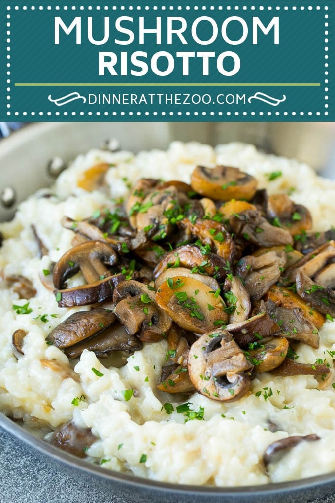 Mushroom Risotto Recipe | Mushroom Rice | Easy Risotto #rice #mushrooms #sidedish #glutenfree #dinner #edsug