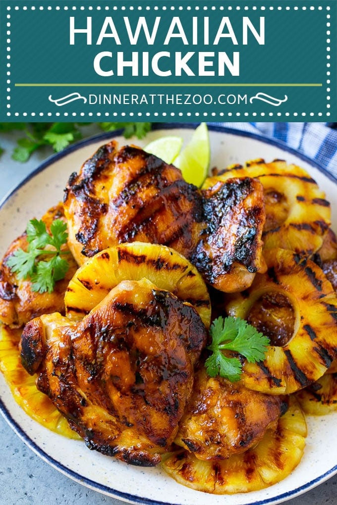 Hawaiian Chicken Recipe | Grilled Chicken | Pineapple Chicken #chicken #grilling #dinner #pineapple #edsug
