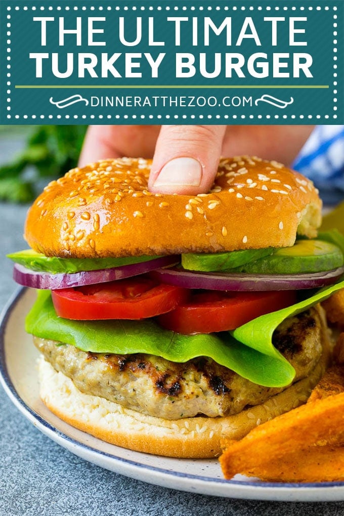 Turkey Burgers Recipe | Grilled Burgers #burger #turkey #dinner #sandwich #edsug #grilling