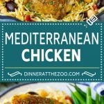 Mediterranean Chicken Recipe | One Pot Chicken #chicken #pasta #healthy #onepot #dinner #edsug