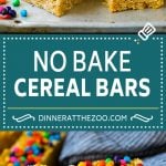 Cereal Bars Recipe | No Bake Bars | Peanut Butter Bars #cereal #breakfast #mealprep #peanutbutter #oatmeal #edsug