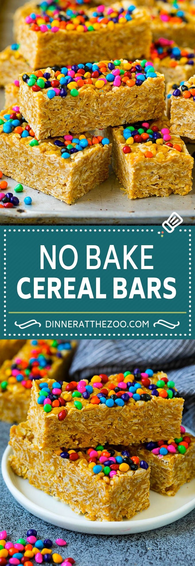 Cereal Bars Recipe | No Bake Bars | Peanut Butter Bars #cereal #breakfast #mealprep #peanutbutter #oatmeal #edsug