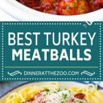 Slow Cooker Turkey Meatballs | Spaghetti and Meatballs #crockpot #slowcooker #turkey #meatballs #dinner #edsug
