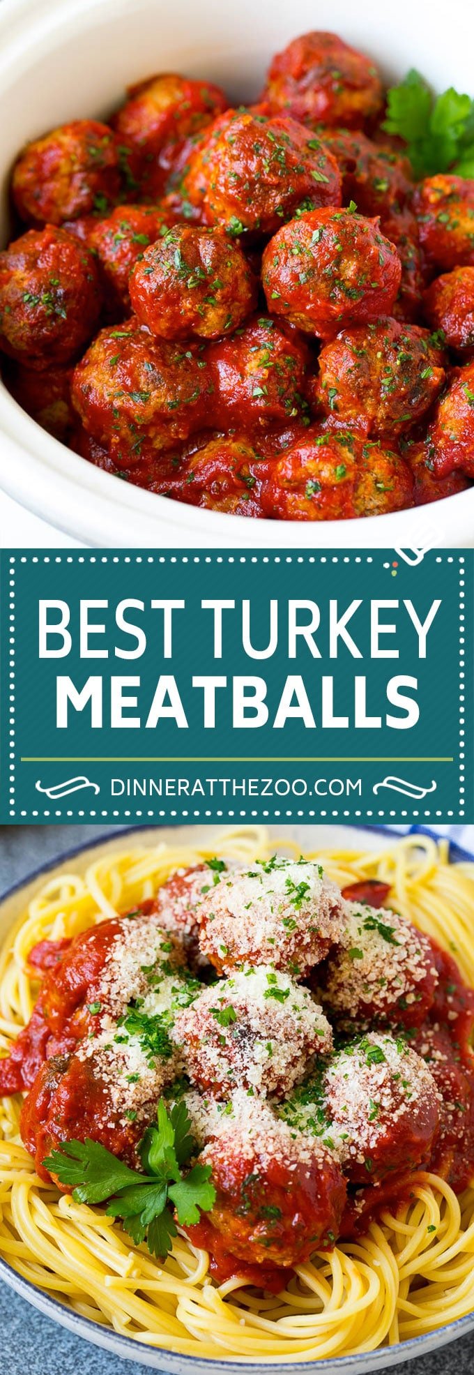 Slow Cooker Turkey Meatballs | Spaghetti and Meatballs #crockpot #slowcooker #turkey #meatballs #dinner #edsug