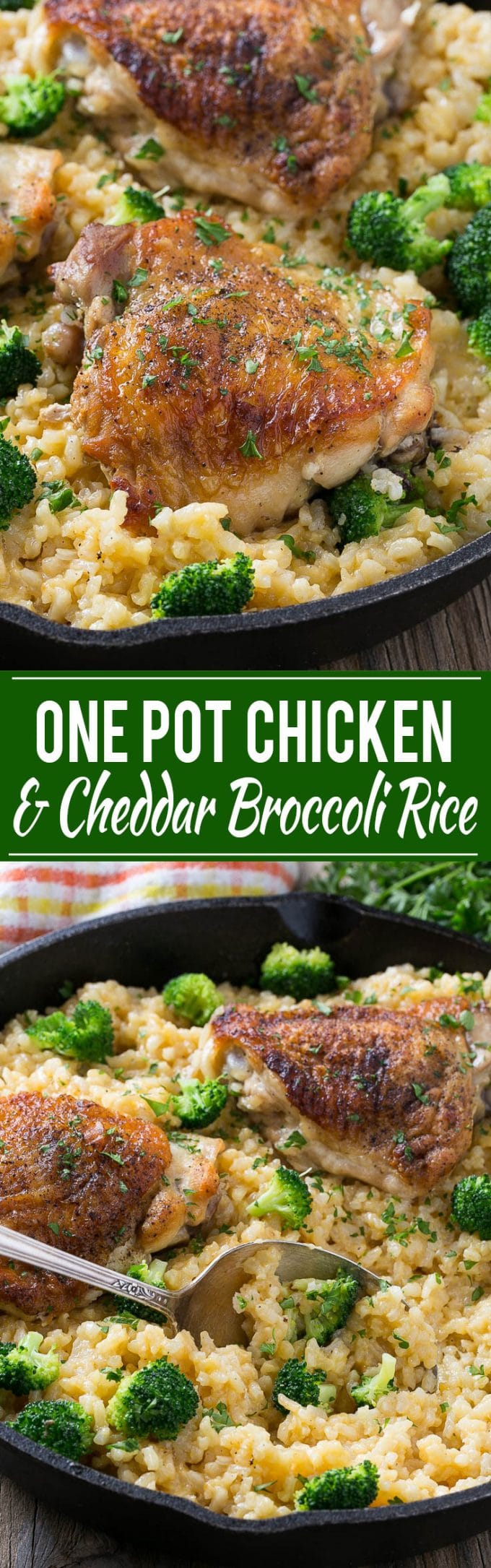 Chicken Broccoli and Rice Casserole Recipe | One Pot Chicken and Rice #chicken #rice #broccoli #casserole #dinner #edsug #glutenfree