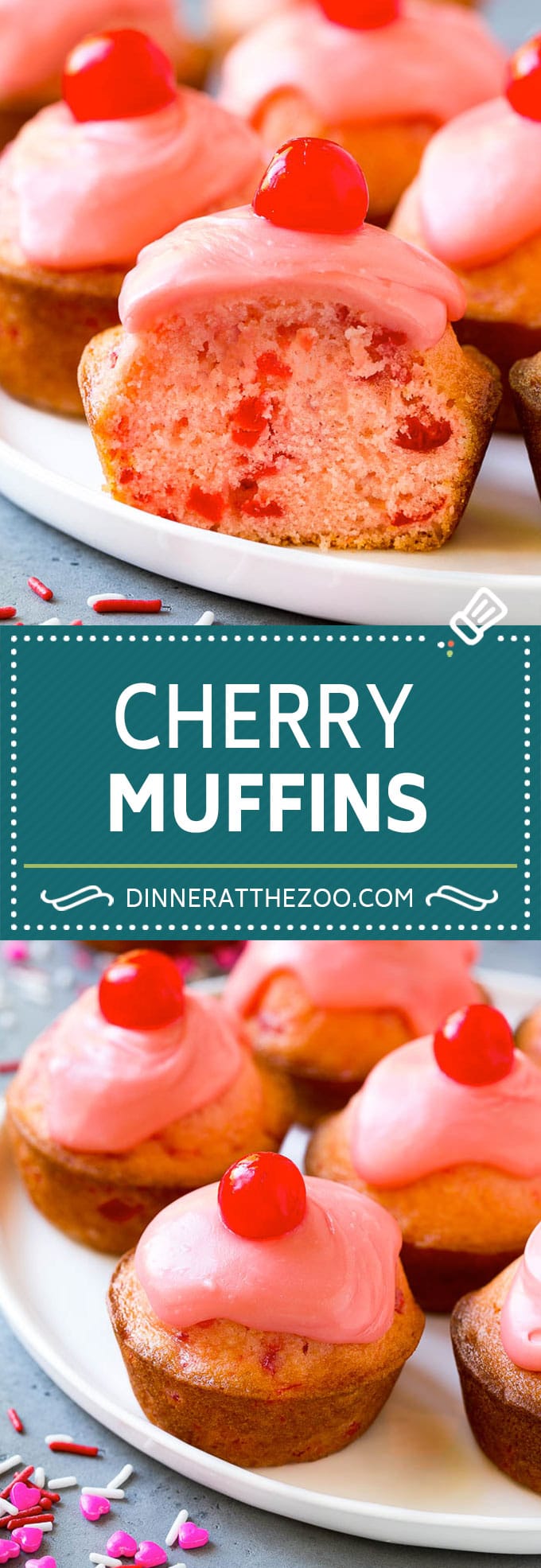 Cherry Muffins Recipe | Maraschino Cherry Muffins #cherries #cherry #muffins #baking #dessert #sweets #edsug