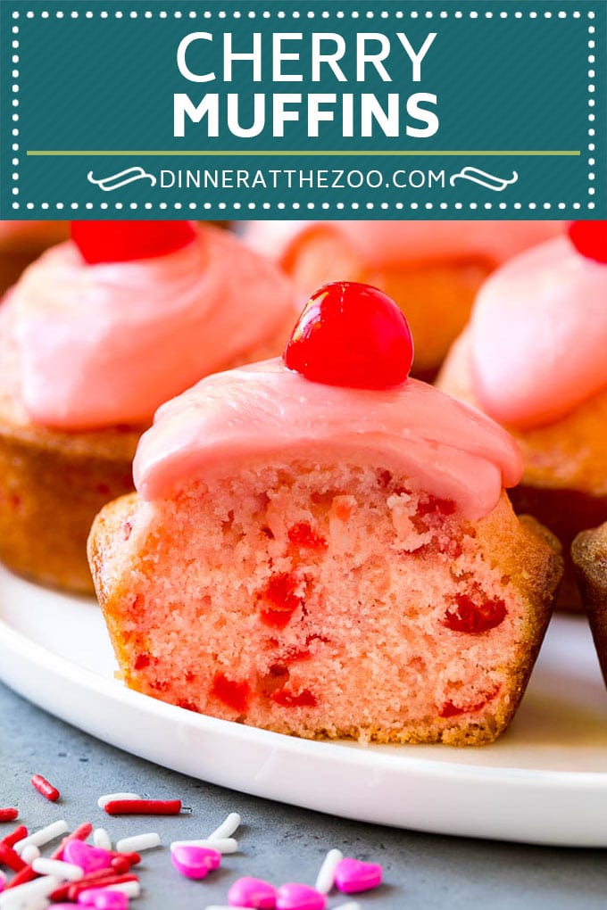 Cherry Muffins Recipe | Maraschino Cherry Muffins #cherries #cherry #muffins #baking #dessert #sweets #edsug