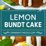 Lemon Bundt Cake | Lemon Cake #cake #lemon #dessert #frosting #edsug