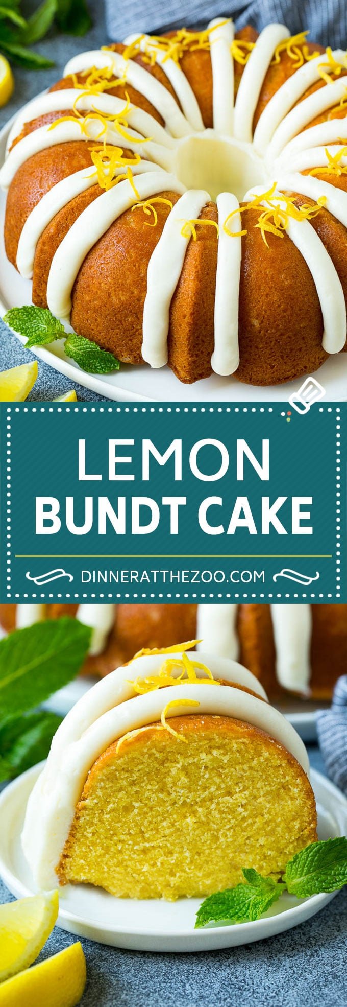 Lemon Bundt Cake | Lemon Cake #cake #lemon #dessert #frosting #edsug
