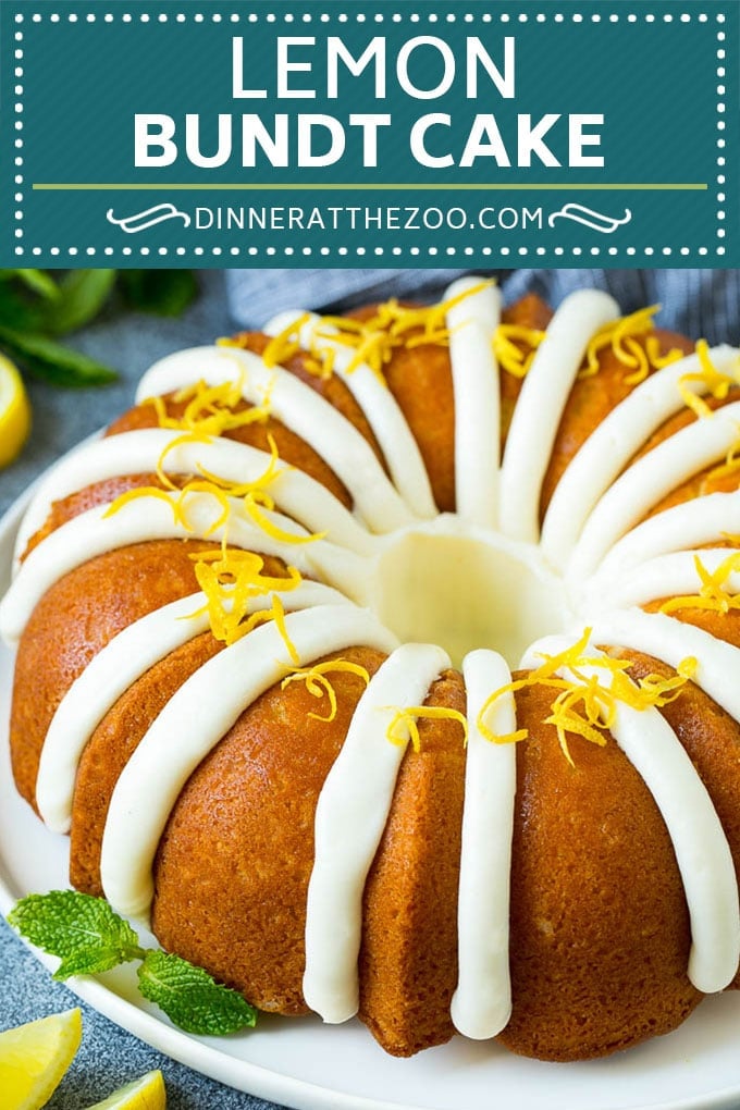 Lemon Bundt Cake | Lemon Cake #cake #lemon #dessert #frosting #edsug