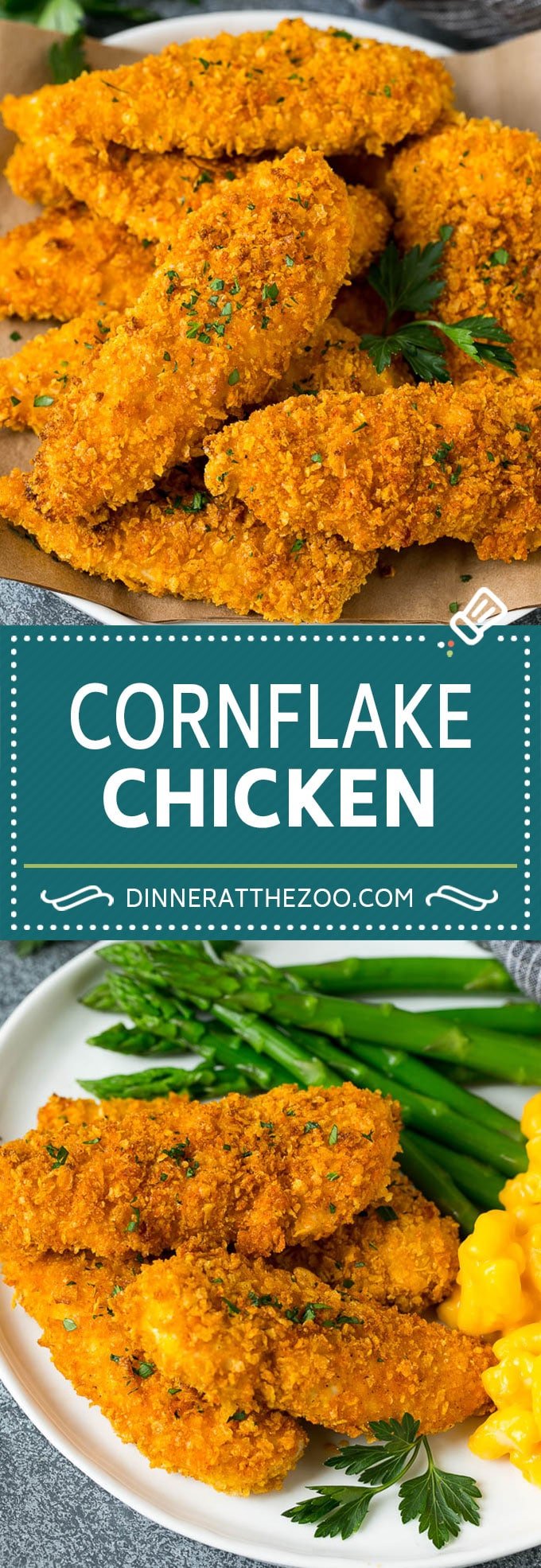 Cornflake Chicken Recipe | Chicken Fingers #chicken #dinner #edsug