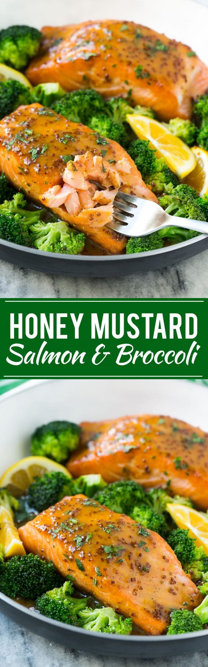Honey Mustard Salmon Recipe | Salmon and Broccoli | Seared Salmon | One Pot Meal #onepotmeal #salmon #broccoli #dinner #edsug