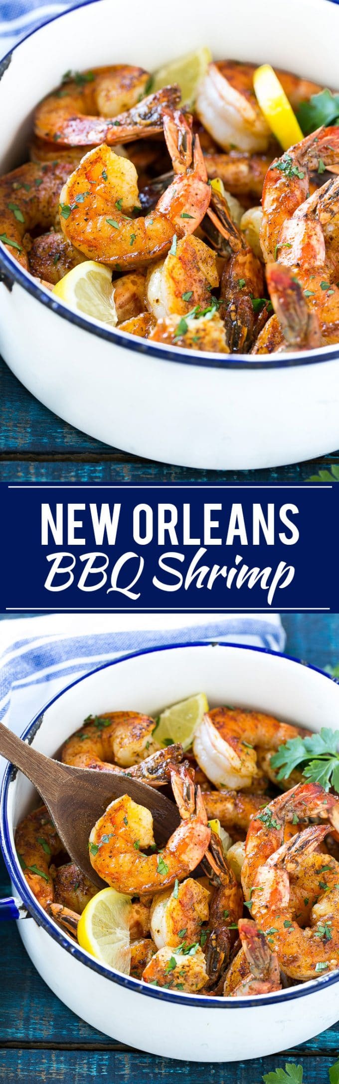 New Orleans BBQ Shrimp Recipe | Easy Shrimp Recipe | New Orleans Shrimp #shrimp #seafood #dinner #appetizer #edsug