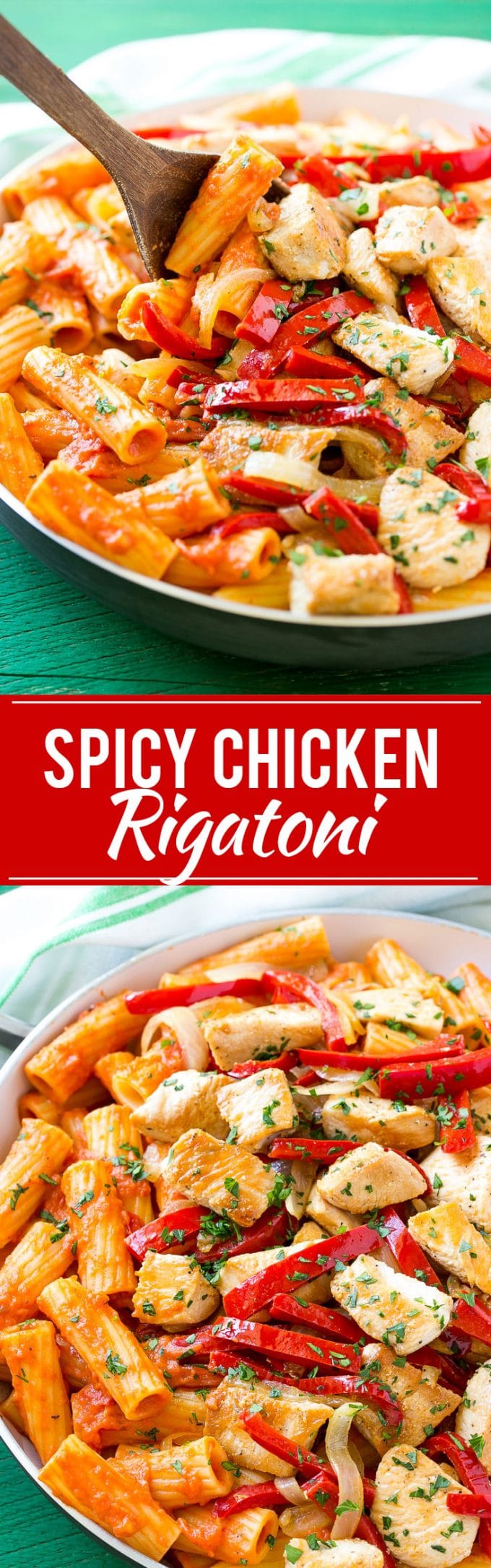 Chicken Riggies Recipe | Spicy Chicken Rigatoni | Chicken Pasta #pasta #chicken #peppers #dinner #edsug