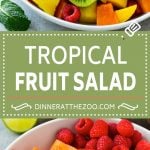 Tropical Fruit Salad Recipe | Easy Fruit Salad | Best Fruit Salad #fruit #salad #edsug #healthy