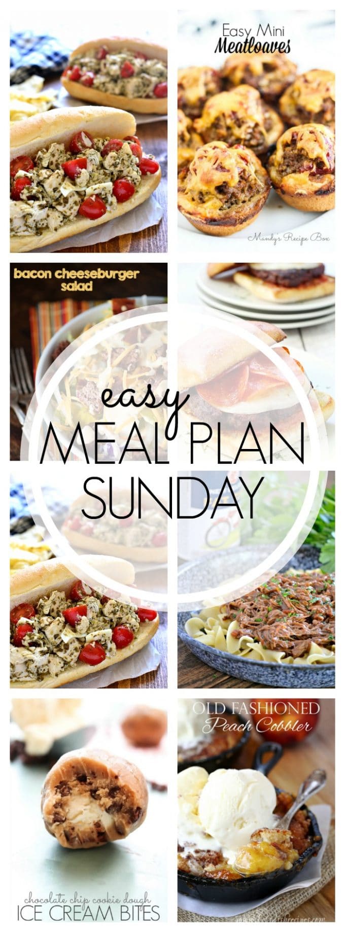 Easy Meal Plan Sunday - Week 57