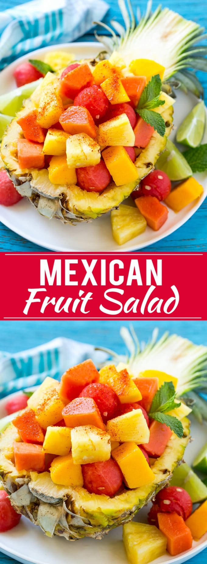 Mexican Fruit Salad Recipe | Fruit Salad | Healthy Fruit Recipe #salad #fruit #fruitsalad #watermelon #pineapple #summer #edsug