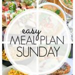Easy Meal Plan Sunday Week 66