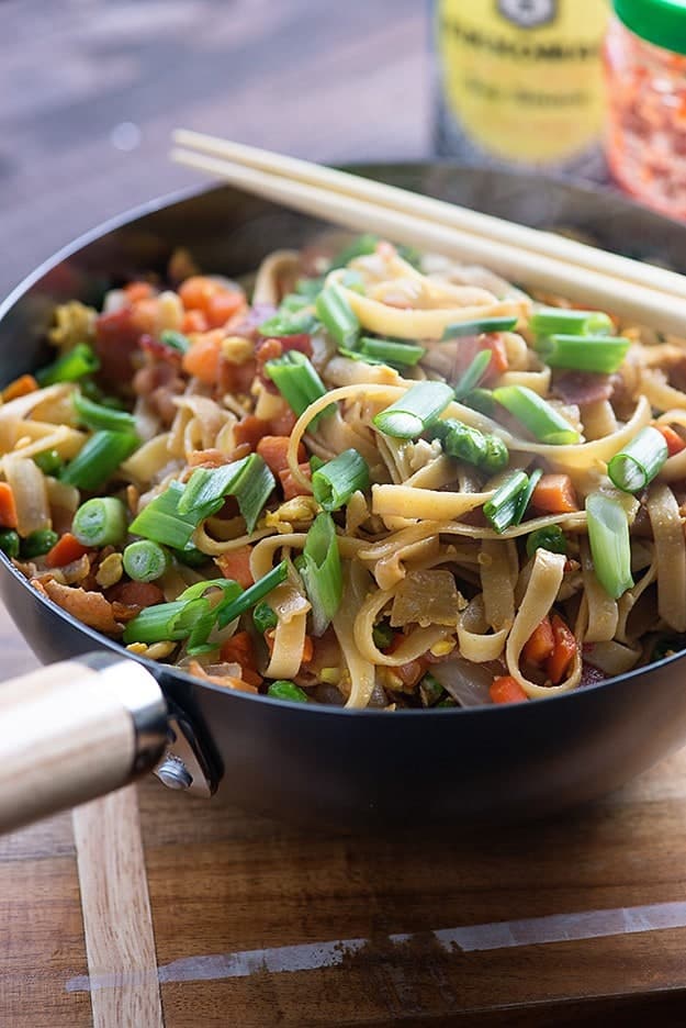 Bacon Lo Mein