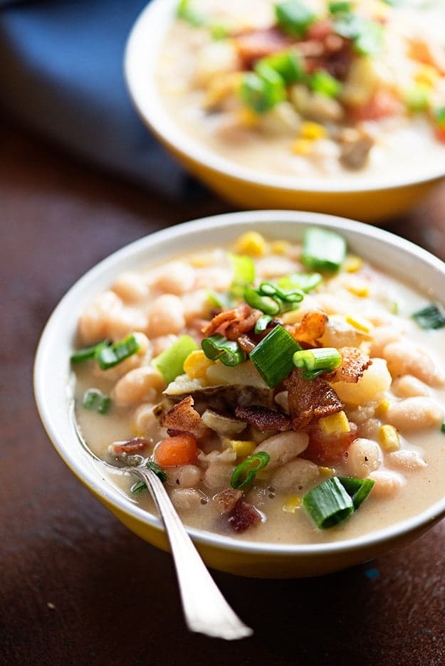 Sweet Corn Bean Chowder