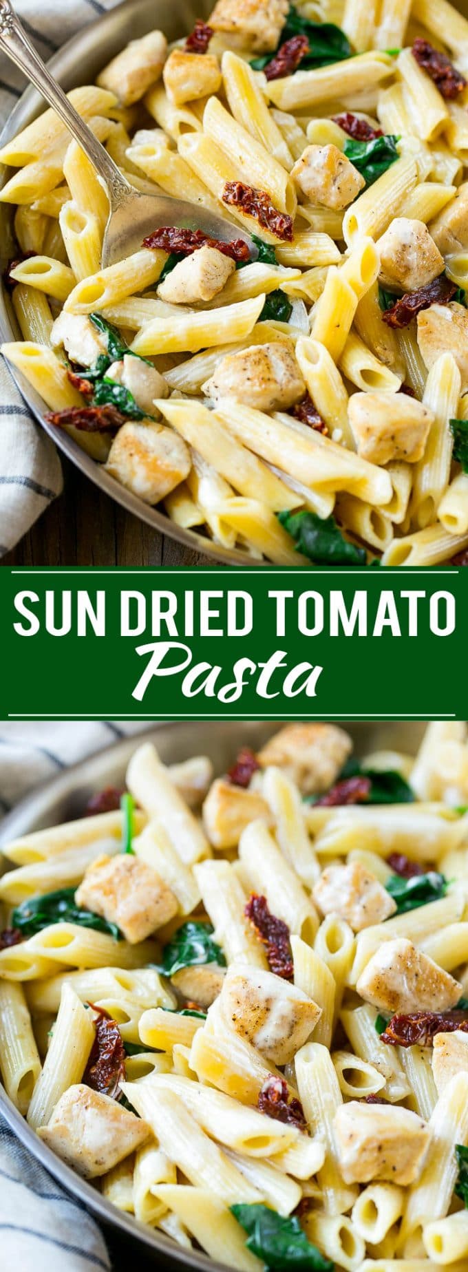 Sun Dried Tomato Pasta Recipe | Creamy Pasta | Chicken Pasta | Creamy Chicken Pasta | Easy Chicken Recipe | Chicken Recipe | Pasta Recipe #chicken #pasta #spinach #dinner #edsug