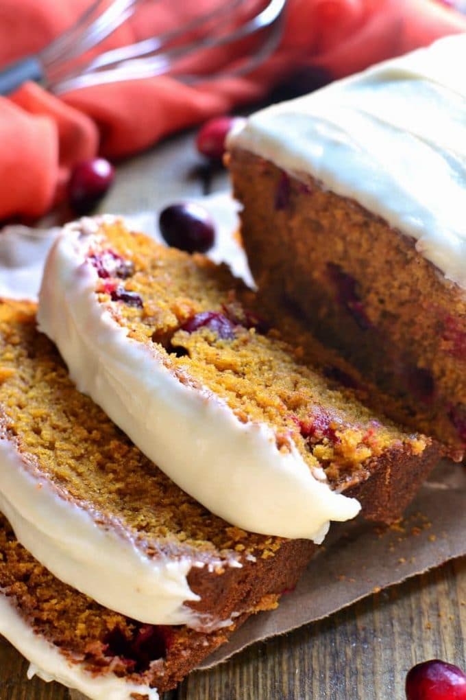 Cranberry Pumpkin Bread 