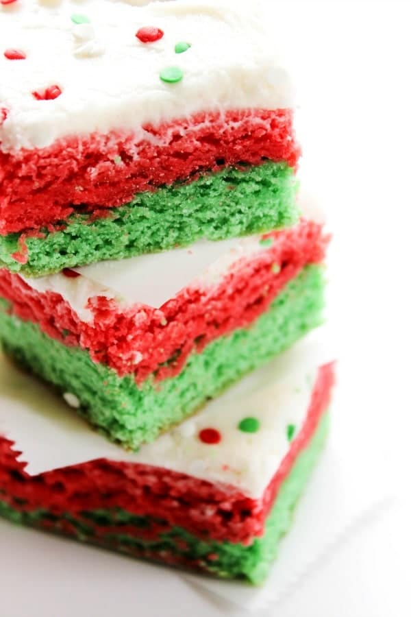 Christmas Sugar Cookie Bars