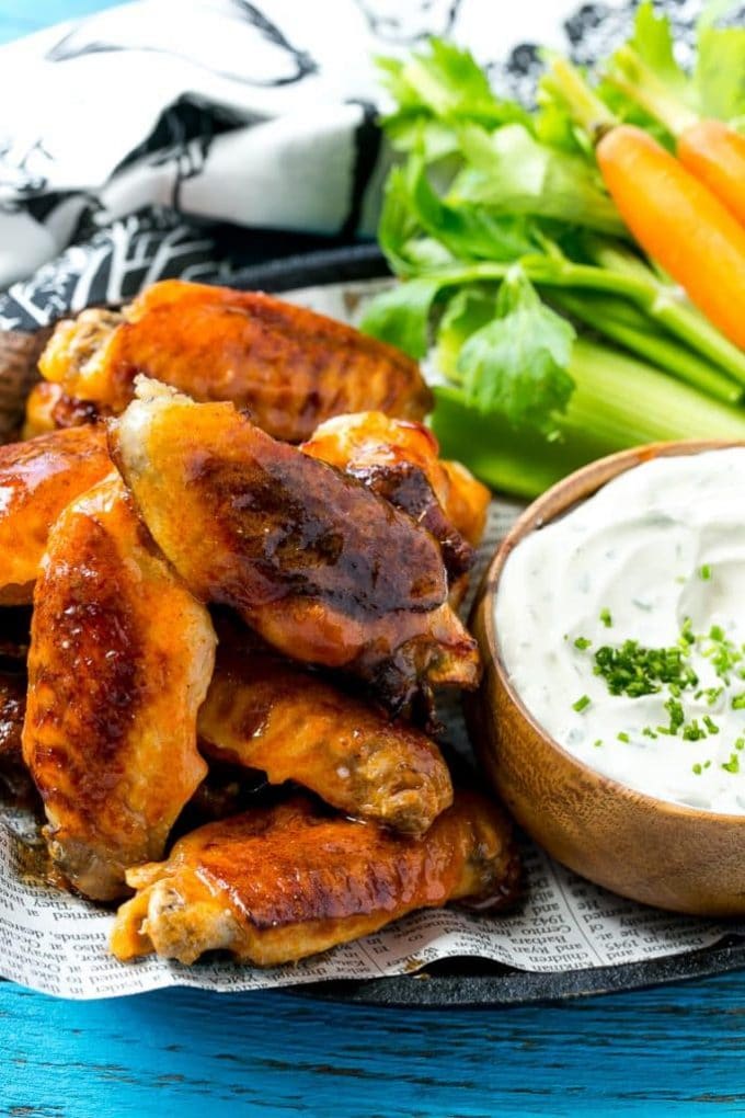 Baked Buffalo Wings
