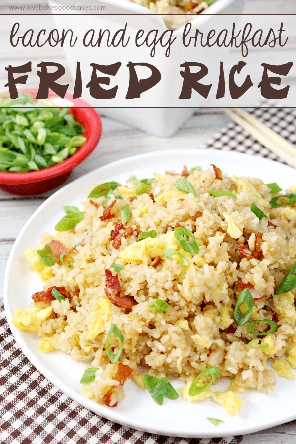 Bacon & Egg Breakfast Fried Rice