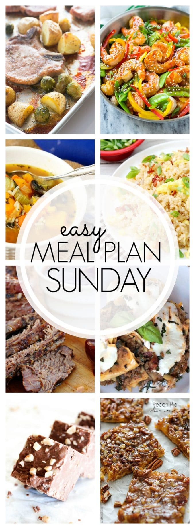 Easy Meal Plan Sunday - Week 76