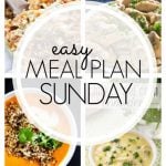 Easy Meal Plan Sunday - Week 83