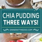 Chia Pudding Recipe | Chocolate Chia Pudding | Coconut Chia Pudding | Raspberry Chia Pudding #chia #pudding #breakfast #dessert #vegan #glutenfree #dairyfree #edsug