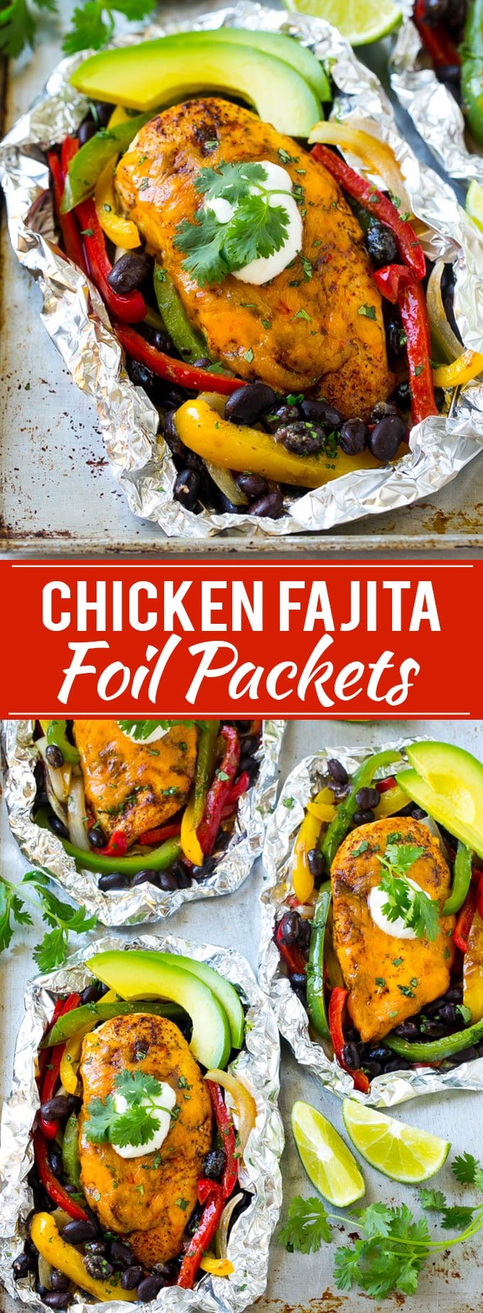 Chicken Fajita Foil Packet Recipe | Chicken Fajita Recipe | Foil Pack Recipe | Mexican Chicken #fajita #chickenfajita #foilpacket #dinner #edsug