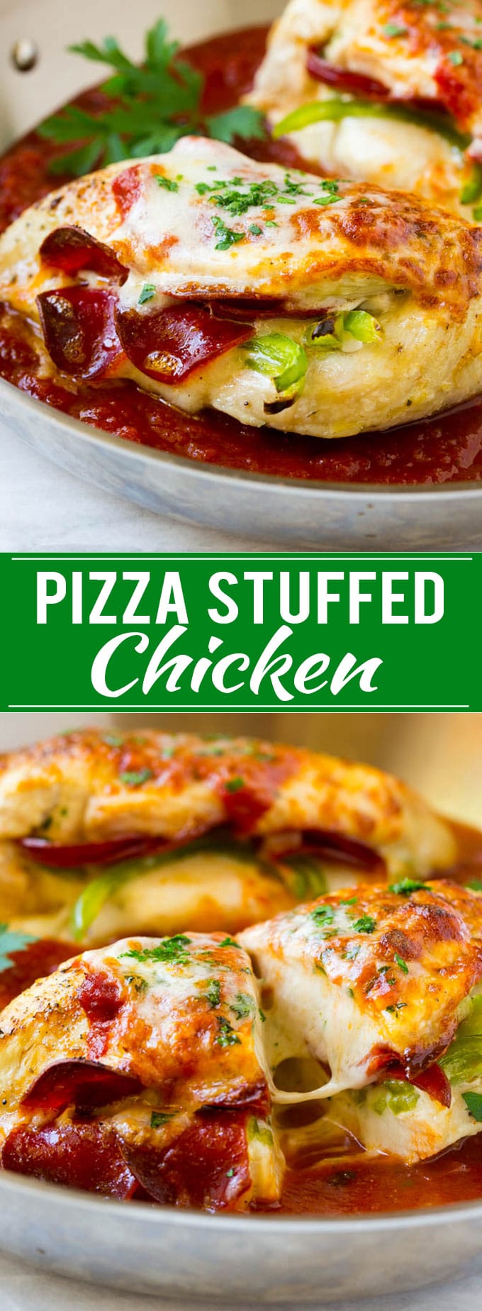 Pizza Stuffed Chicken Recipe | Stuffed Chicken Breast | Baked Chicken Breast | Easy Chicken Recipe #chicken #pizza #stuffedchicken #chickenbreast #dinner #edsug