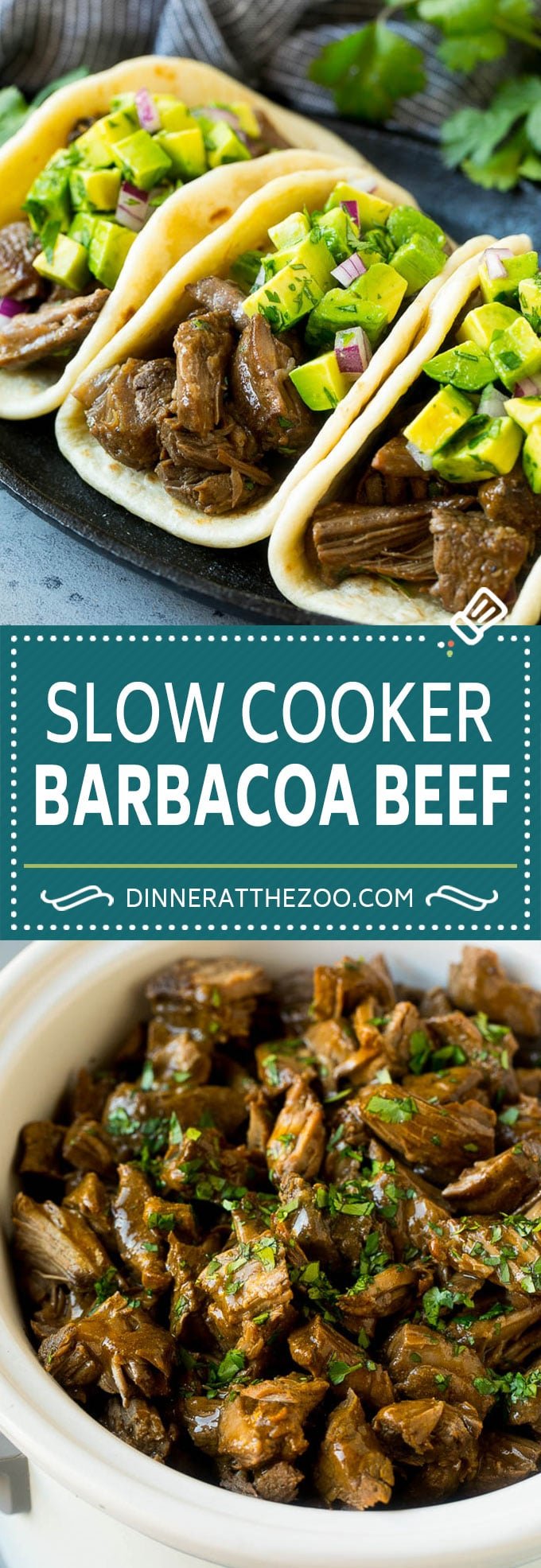 Slow Cooker Barbacoa | Beef Tacos | Crock Pot Beef Tacos #beef #tacos #crockpot #slowcooker #dinner #avocado #edsug