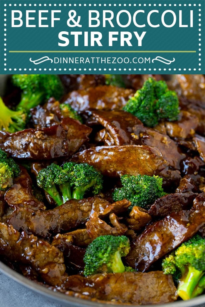 Beef and Broccoli Stir Fry Recipe #beef #broccoli #stirfry #healthy #dinner #edsug