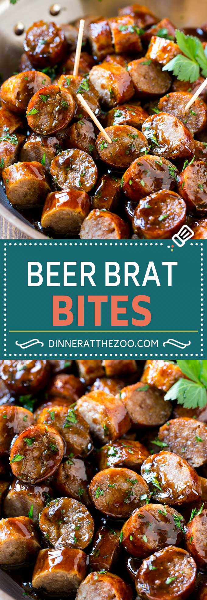 Beer Brat Bites Recipe | Sausage Appetizer | Bratwurst Recipe #sausage #bratwurst #appetizer #beer #edsug