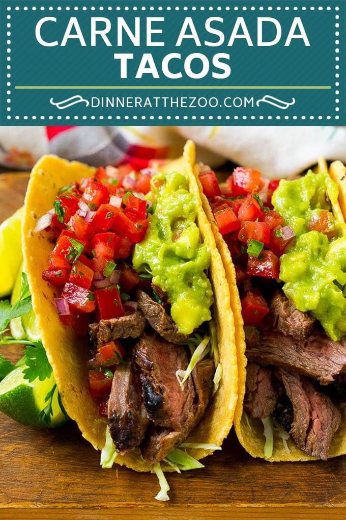 Carne Asada Tacos Recipe | Beef Tacos | Steak Tacos | Carne Asada #steak #meat #beef #tacos #avocado #dinner #edsug