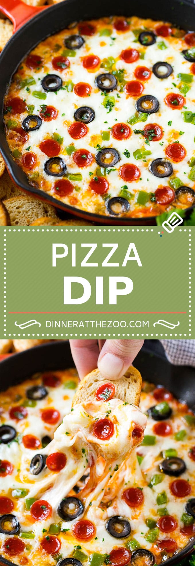 Pizza Dip Recipe | Pepperoni Pizza Dip | Crustless Pizza | Supreme Pizza Dip #pizza #edsug #appetizer #dip