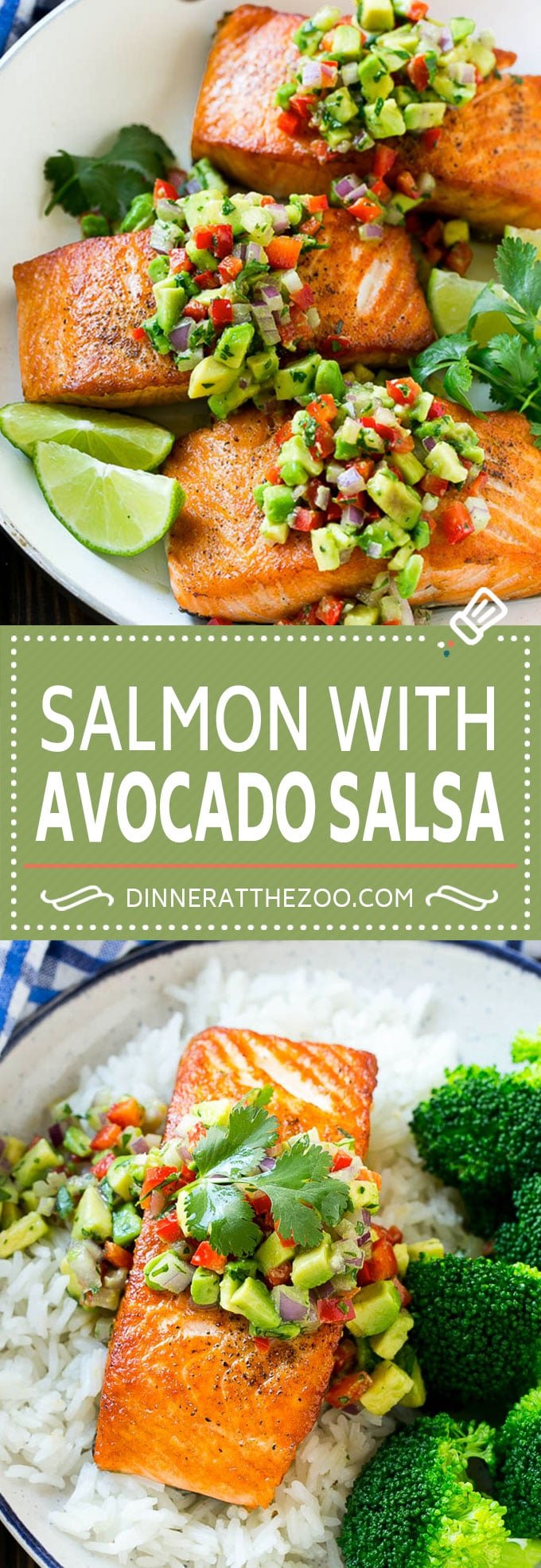 Salmon with Avocado Salsa Recipe | Seared Salmon Recipe | Healthy Salmon Recipe #salmon #avocado #salsa #seafood #lowcarb #keto #glutenfree #healthy #edsug