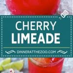 Cherry Limeade Recipe | Sonic Cherry Limeade | Limeade Recipe