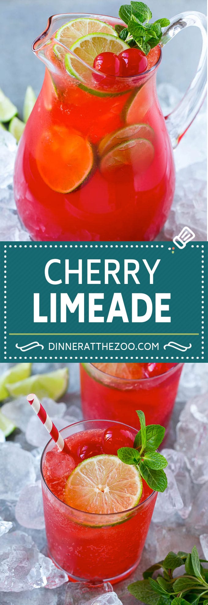 Cherry Limeade Recipe | Sonic Cherry Limeade | Limeade Recipe #limeade #drink #cherry #lime #edsug