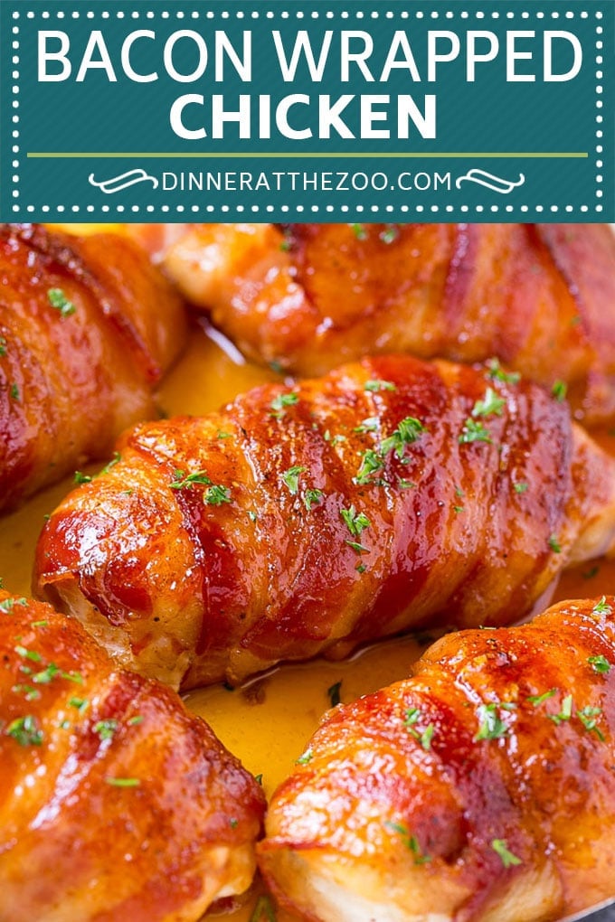 Bacon Wrapped Chicken Recipe | Bacon Wrapped Chicken Breast | Baked Bacon Wrapped Chicken | Bacon Brown Sugar Chicken #bacon #chicken #dinner #edsug