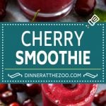 Cherry Smoothie Recipe | Healthy Smoothie | Easy Smoothie #cherry #smoothie #drink #edsug