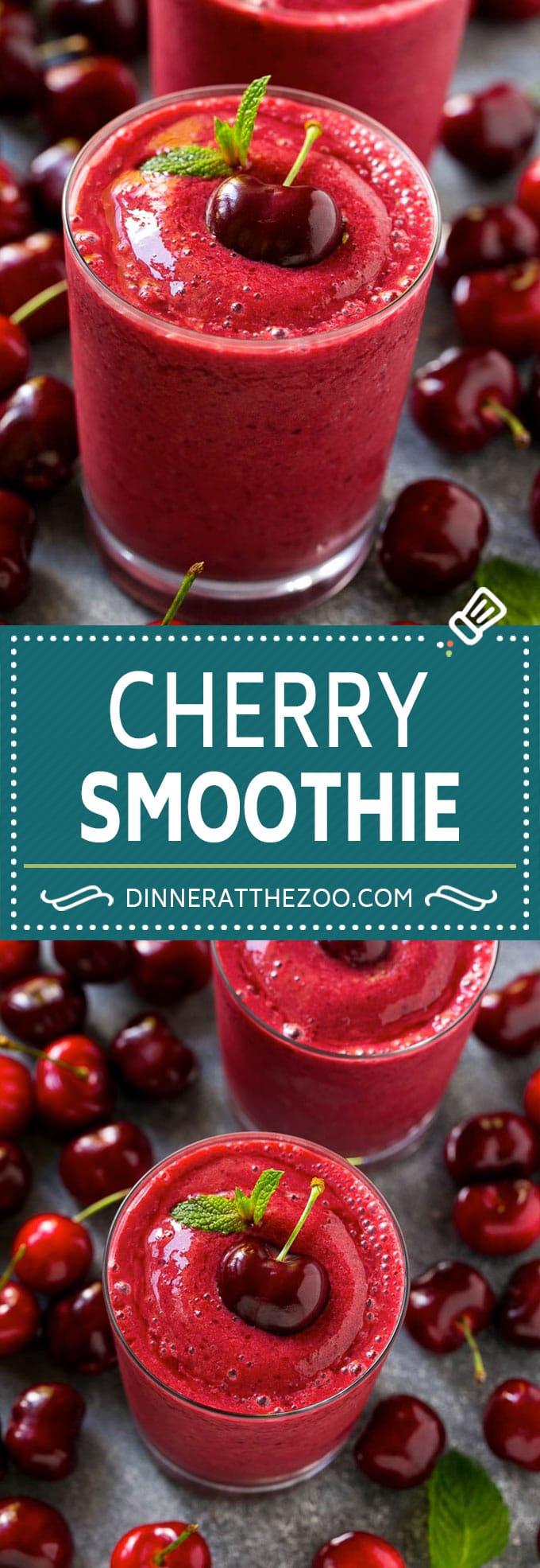 Cherry Smoothie Recipe | Healthy Smoothie | Easy Smoothie #cherry #smoothie #drink #edsug