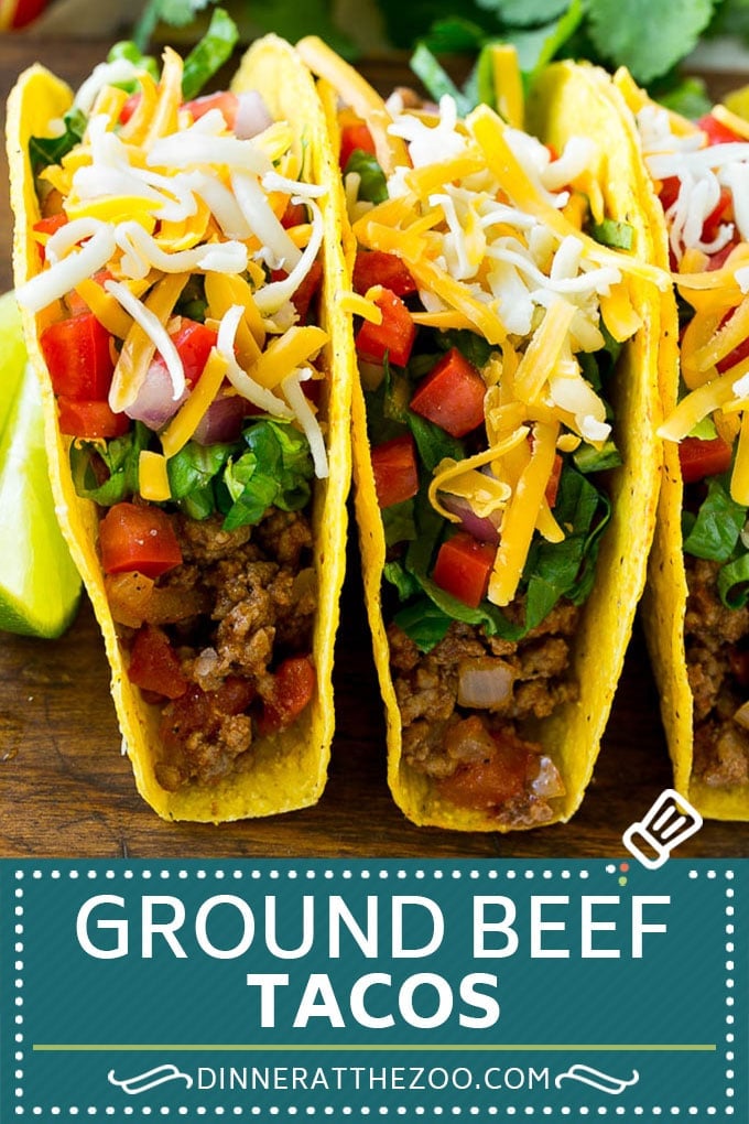 Ground Beef Tacos Recipe | Crispy Tacos | Beef Tacos #tacos #mexicanfood #tacotuesday #edsug