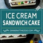 Ice Cream Sandwich Cake Recipe | Ice Cream Cake | Frozen Cake Recipe | No Bake Ice Cream Cake #icecream #cake #dessert #chocolate #edsug